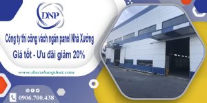 Báo giá thi công vách ngăn panel Nhà Xưởng【Giá rẻ nhất】