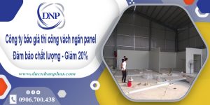 Báo giá thi công vách ngăn panel tại quận 1【Cam kết giá rẻ】