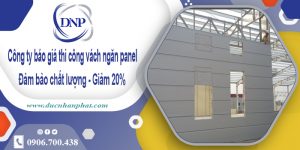 Báo giá thi công vách ngăn panel tại quận 5【Cam kết giá rẻ】