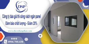 Báo giá thi công vách ngăn panel tại quận 6【Cam kết giá rẻ】