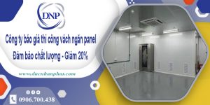 Báo giá thi công vách ngăn panel tại quận 9【Cam kết giá rẻ】