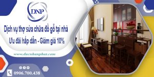 Báo giá dịch vụ sửa chữa đồ gỗ tại Hóc Môn – 【Ưu Đãi 10%】
