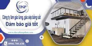 Báo giá làm gác lửng, gác xép bằng sắt tại Biên Hòa – Rẻ nhất