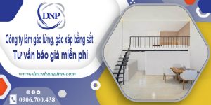 Giá làm gác lửng, gác xép bằng sắt tại Bình Thạnh【Rẻ nhất】