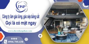 Báo giá làm gác lửng, gác xép bằng sắt tại Dĩ An【Rẻ nhất】