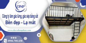 Báo giá làm gác lửng, gác xép bằng sắt tại Đồng Nai – Rẻ nhất