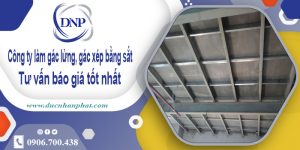 Giá làm gác lửng, gác xép bằng sắt tại Phú Nhuận【Rẻ nhất】