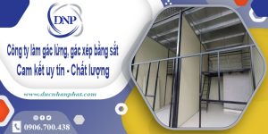 Báo giá làm gác lửng, gác xép bằng sắt tại quận 2【Rẻ nhất】