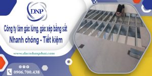 Giá làm gác lửng, gác xép bằng sắt tại Thủ Dầu Một – Rẻ nhất