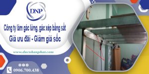 Báo giá làm gác lửng, gác xép bằng sắt tại Thuận An – Rẻ nhất