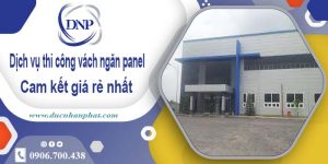 Báo giá thi công vách ngăn panel tại Hoài Đức【Giá rẻ nhất】