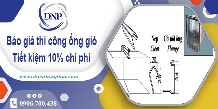 Báo giá thi công ống gió tại Bình Dương【Tiết kiệm 10% chi phí】