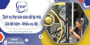 Báo giá dịch vụ thợ sửa cửa sắt tại nhà Bình Thạnh【Chỉ 200K】