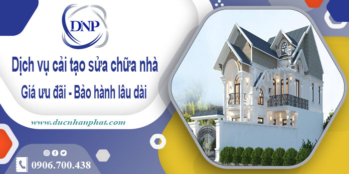 Bảng giá cải tạo sửa chữa nhà tại Hóc Môn【Bảo hành 5 năm】