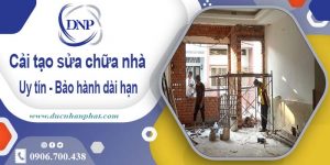 Bảng giá cải tạo sửa chữa nhà tại Khánh Hoà – Cập nhật 2025