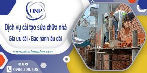Bảng giá cải tạo sửa chữa nhà tại Quận 9 -【Cập nhật 2025】