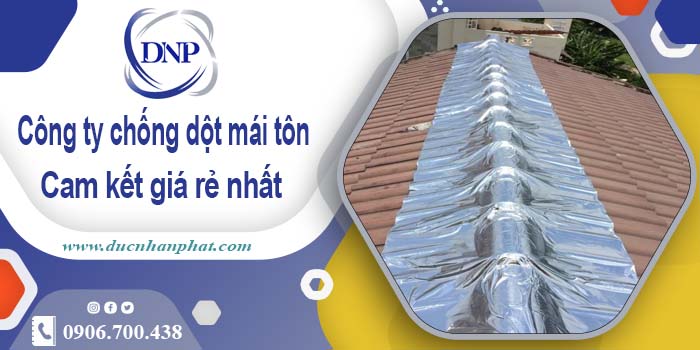 Công ty chống dột mái tôn tại Bình Dương【Cam kết giá rẻ nhất】