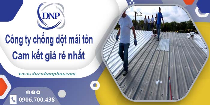 Công ty chống dột mái tôn tại Tân Bình【Cam kết giá rẻ nhất】