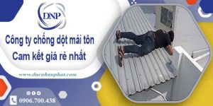 Công ty chống dột mái tôn tại Tân Phú【Cam kết giá rẻ nhất】