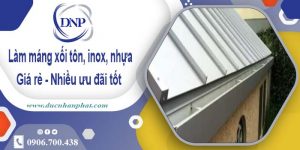 Báo giá máng xối tôn, inox, nhựa tại Bình Phước – Ưu đãi 10%