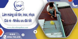 Báo giá máng xối tôn, inox, nhựa tại Củ Chi – Ưu đãi giảm 10%