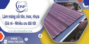 Báo giá máng xối tôn, inox, nhựa tại Hà Nội – Ưu đãi giảm 10%