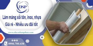 Báo giá máng xối tôn, inox, nhựa tại KCN Xuyên Á – Giảm 10%