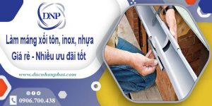 Báo giá máng xối tôn, inox, nhựa tại Quận 1 – Ưu đãi giảm 10%