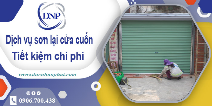 Báo giá phí sơn lại cửa cuốn tại Bình Thạnh【Tiết Kiệm 20%】