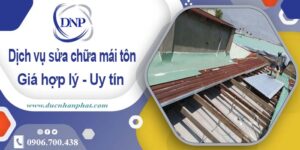 Bảng báo giá chi phí sửa mái tôn tại Thủ Đức【Cập nhật 2025】