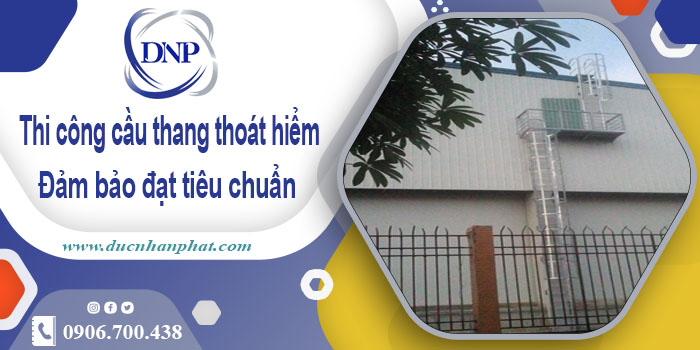 Giá thi công cầu thang thoát hiểm tại Tân Bình【Chỉ từ 999k/m】