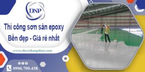Giá thi công sơn sàn epoxy tại Bình Thạnh -【Cập Nhật 2025】
