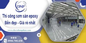 Bảng giá thi công sơn sàn epoxy tại Tân An【Cập Nhật 2025】