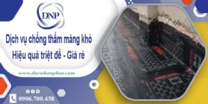 Bảng giá chống thấm màng khò tại Phú Nhuận -【Cập nhật 2025】