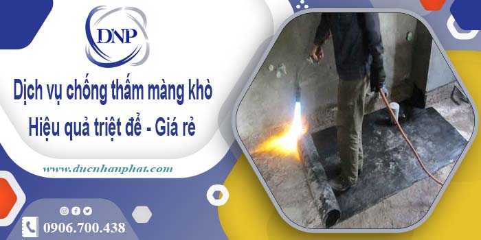 Bảng giá chống thấm màng khò tại Quận 3 -【Cập nhật 2025】